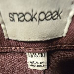 Sneak Peek Burgundy Garment